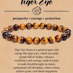 Original Tiger Eye Bracelet original 8mm | Lab Certified