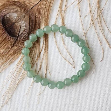 🍀 Original Green Natural Aventurine Bracelet (Unisex, 8mm) | Lab Certified🍀