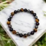 ⚔️ Original Triple Power Protection Bracelet (Unisex, 8mm) | Lab Certified ⚔️