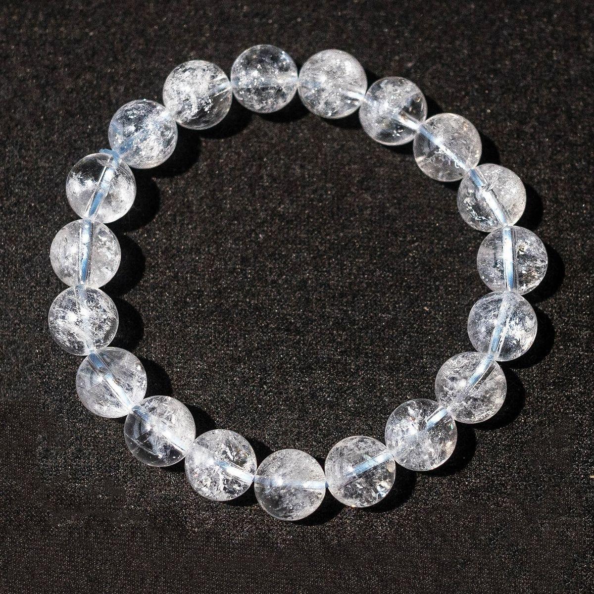 ✨ Original Natural Clear Quartz (Spatik) Bracelet (Unisex, 8mm) | Lab Certified ✨