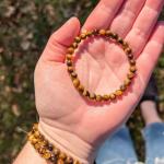 Original Tiger Eye Bracelet original 8mm | Lab Certified