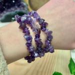 ✨ Charutty Amethyst Gemstone Chip Bracelet | Lab Certified ✨