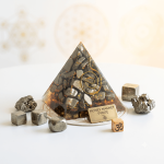 💰 Money Magnet Pyrite Pyramid – Attract Wealth, Success & Positive Energy | 5cm/6cm size