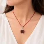 ॐ Original Nepal Origin 5 Mukhi (Panchmukhi) Rudraksha  Pendent with Certificate ॐ