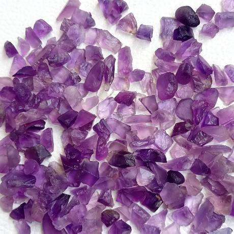 ✨ Charutty Authentic Amethyst Chips Stone  | Lab Certified✨